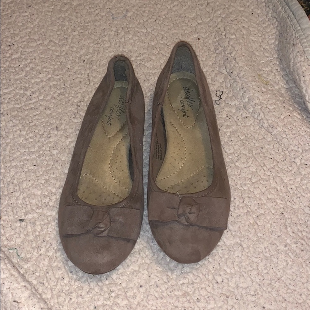 flats with a little heel